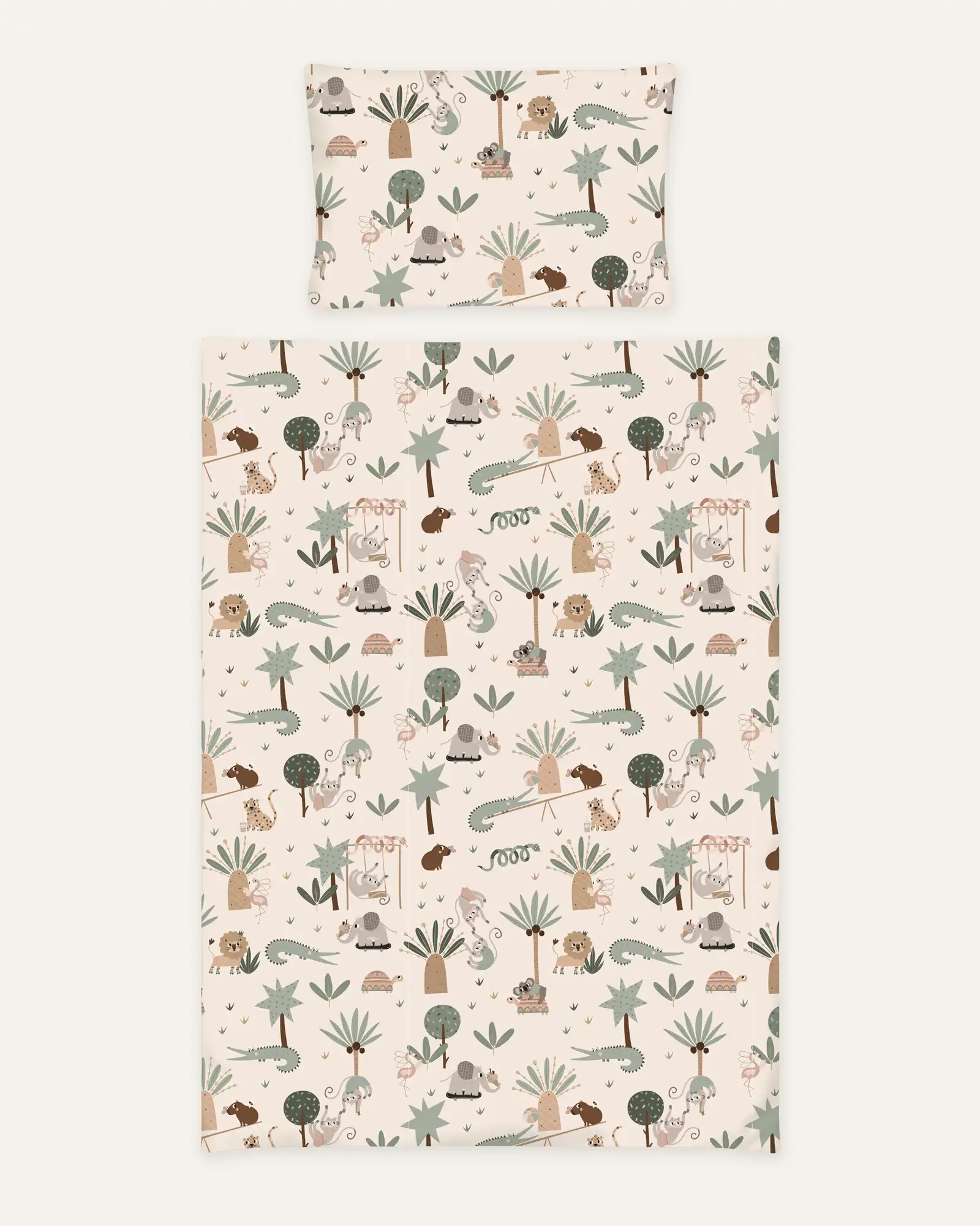 Постелнини без внатрешно полнење 100 × 135 cm TROPICS — целосен изглед